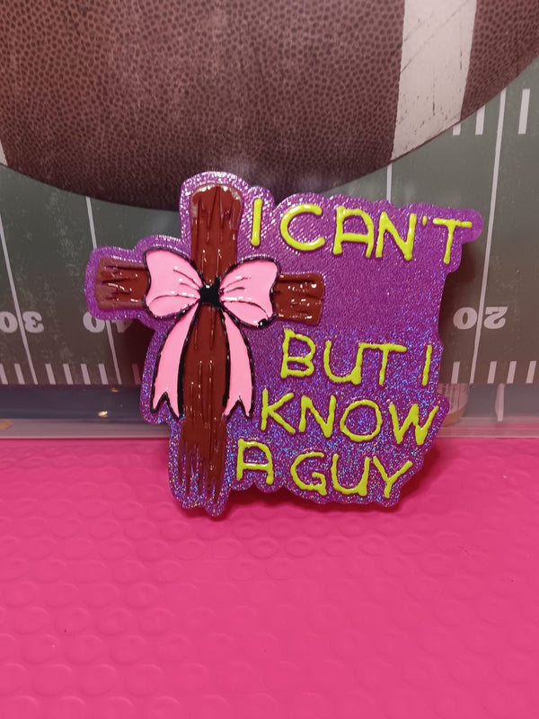 I Can’t But I Know A Guy Freshie Silicone Mold