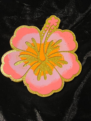 Hibiscus Flower Freshie Mold