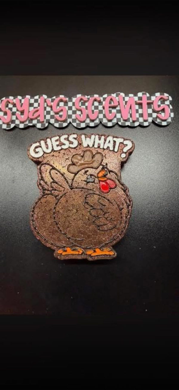Guess What Chicken Butt Freshie Silicone Mold