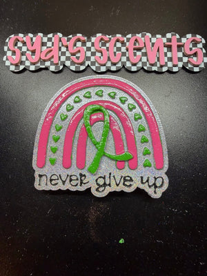 Awareness Ribbon Rainbow Freshie Silicone Mold