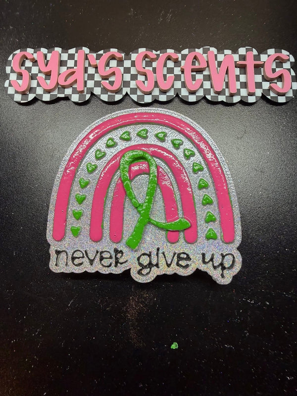 Awareness Ribbon Rainbow Freshie Silicone Mold