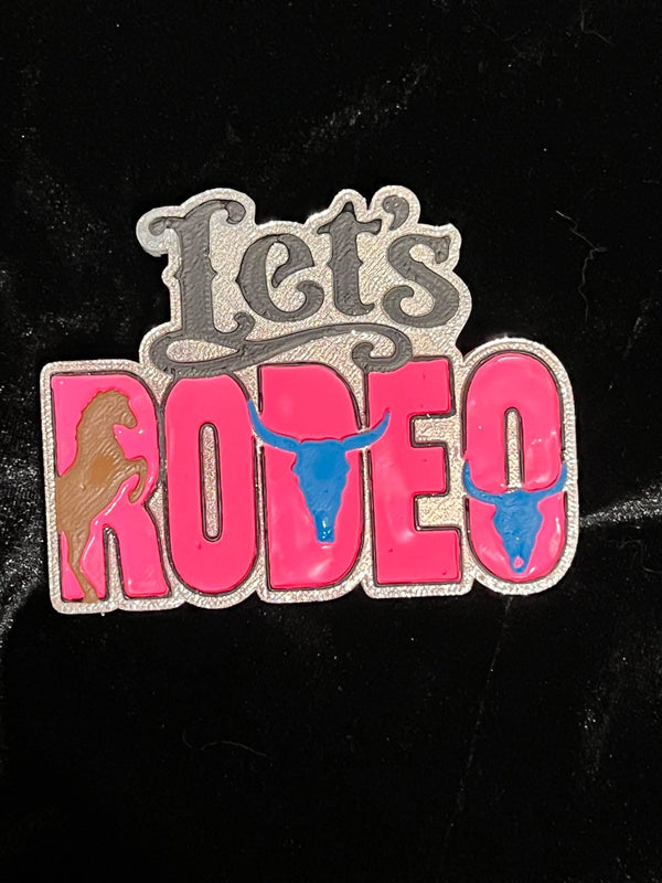 Let’s Rodeo Freshie Silicone Mold