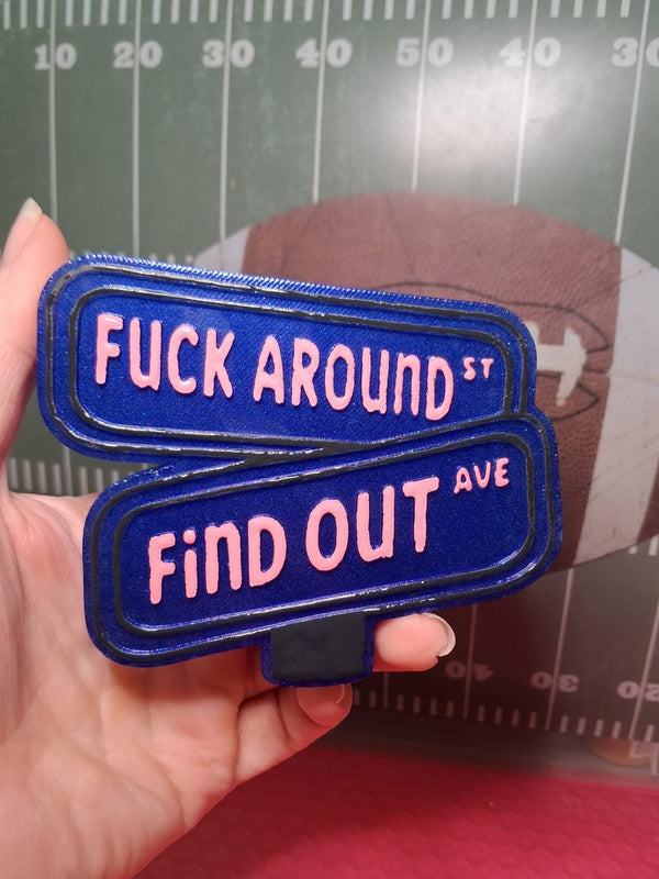 Fuck Around St Find Out Ave Freshie Silicone Mold