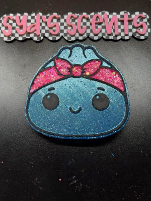 Dumpling with Bandana Freshie Silicone Mold