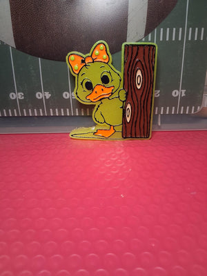 Duck Peeking Freshie Silicone Mold