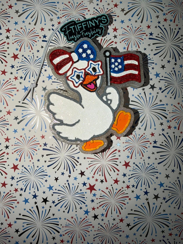 Patriotic Goose Freshie Silicone Mold