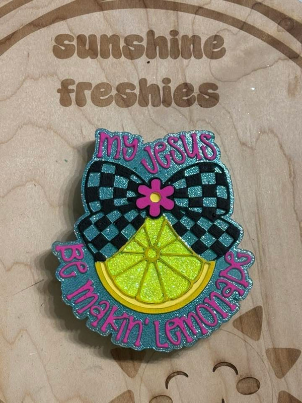 My Jesus Be Making Lemonade Freshie Silicone Mold