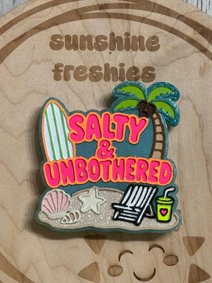Salty and Unbothered Freshie Silicone Mold