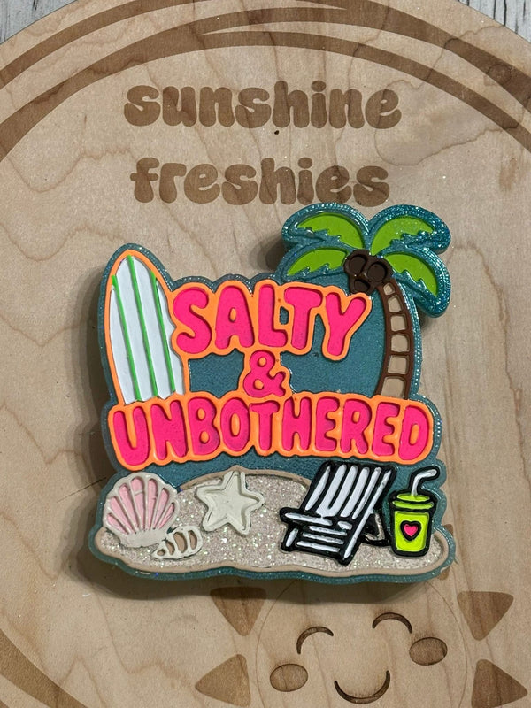 Salty and Unbothered Freshie Silicone Mold