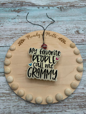 My Favorite People Call Me Me Grammy Freshie Silicone Mold