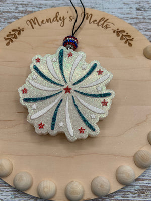 Fireworks Burst Freshie Silicone Mold