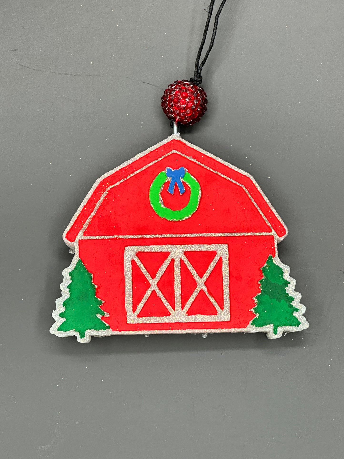 Christmas Barn Freshie Silicone Mold