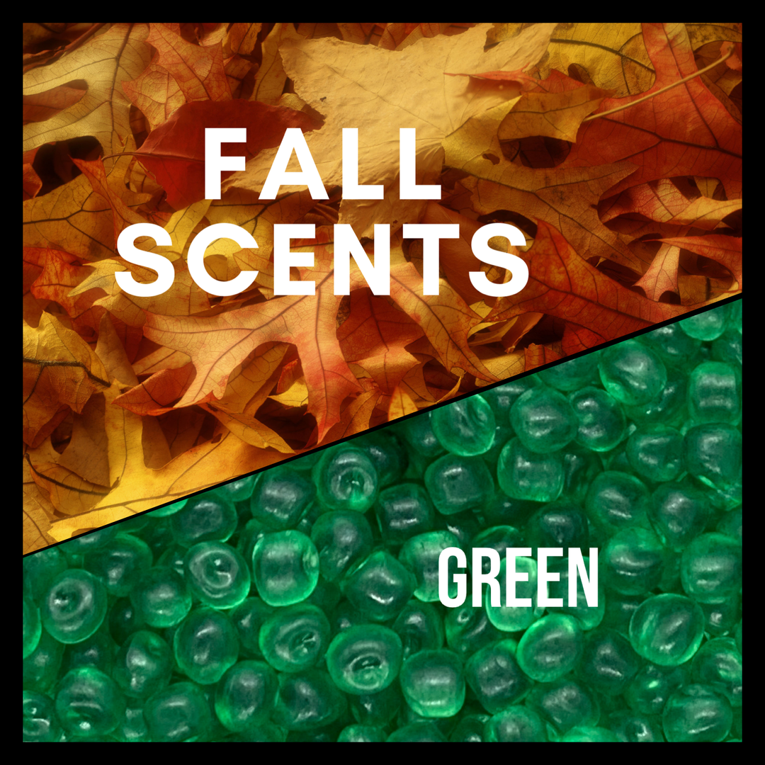 Fall Scents - GREEN 1 lb Premium Scented Aroma Beads