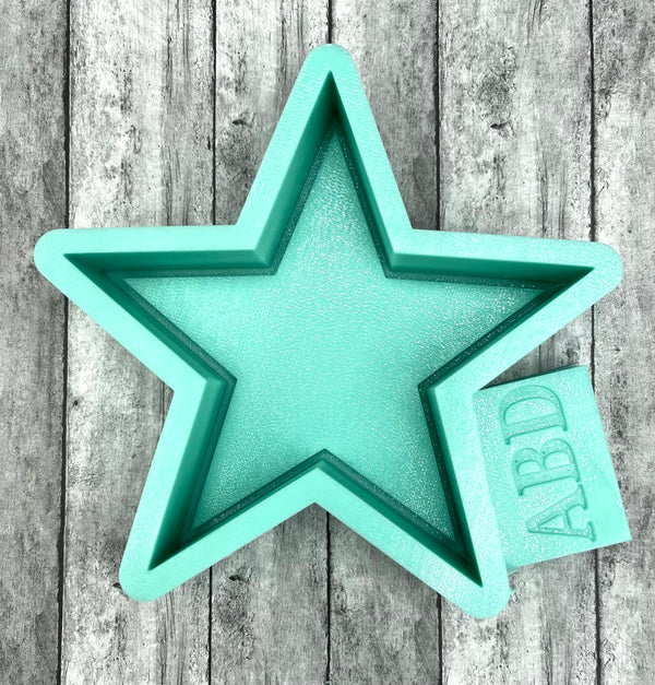 Star SHAKER Center Freshie Silicone Mold