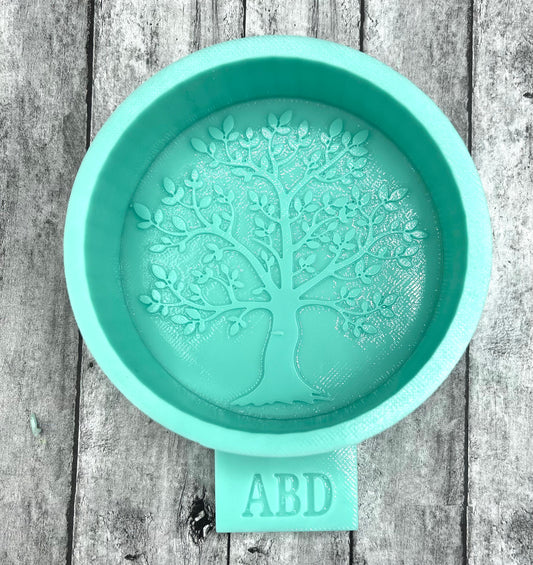 Tree of Life Round 3"l Freshie Silicone Mold