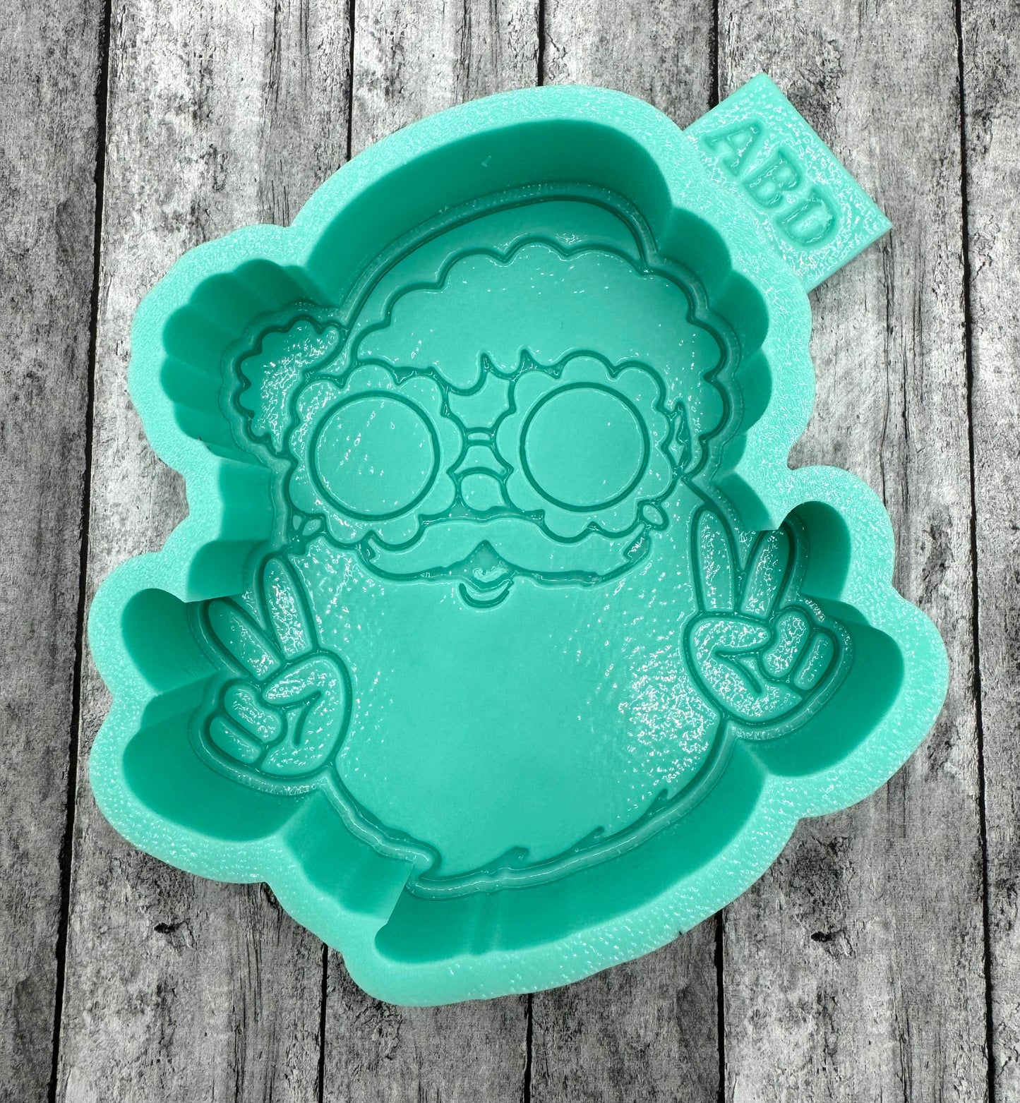 Groovy Santa Freshie Silicone Mold