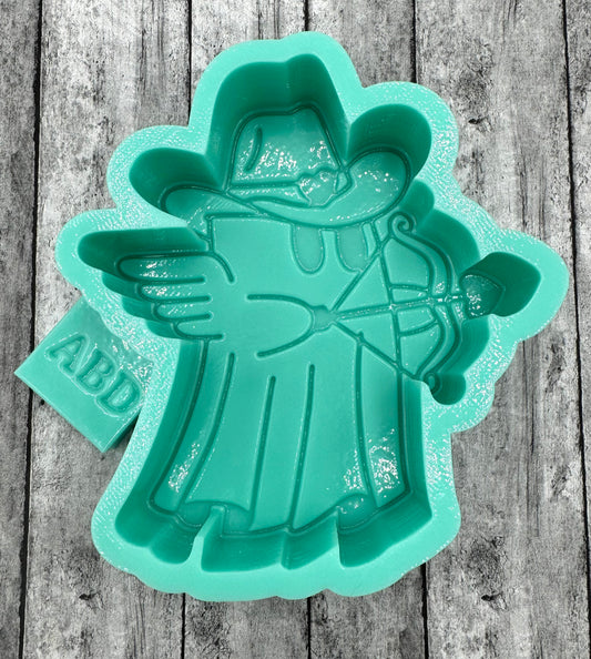 Cowboy Ghost Cupid Freshie Silicone Mold