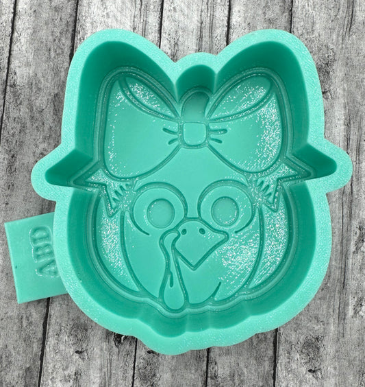 Turkey Pumpkin Freshie Silicone Mold