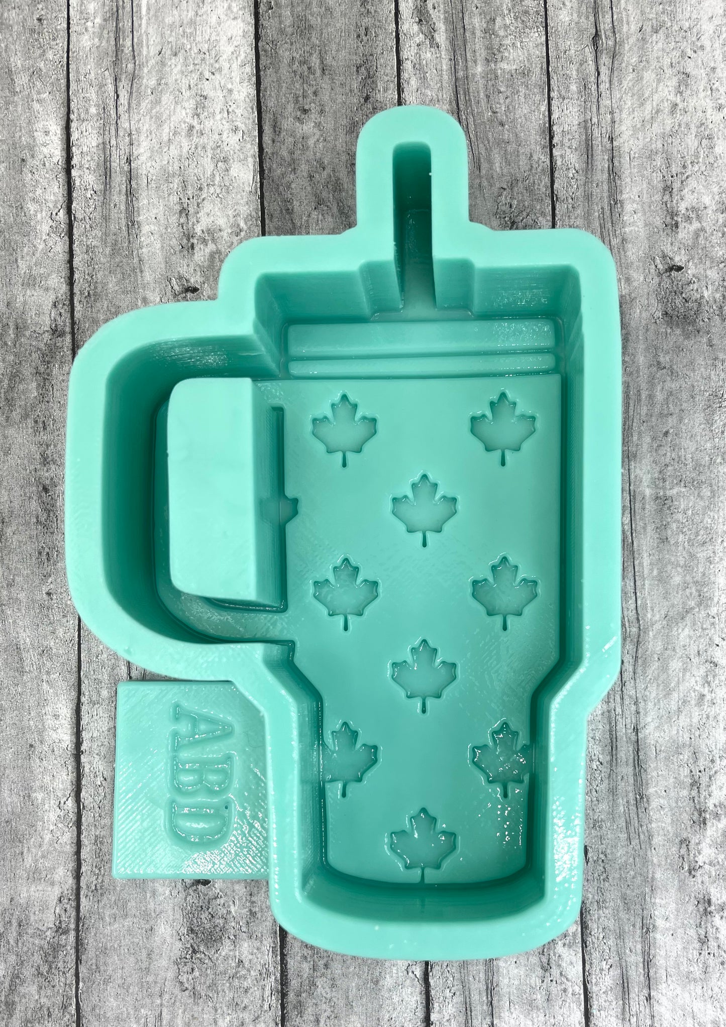 Leaves Maple Leaf Beverage Cup Freshie Silicone Mold