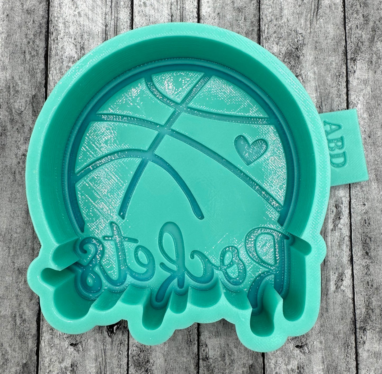 Basketball Team Names Freshie Silicone Mold