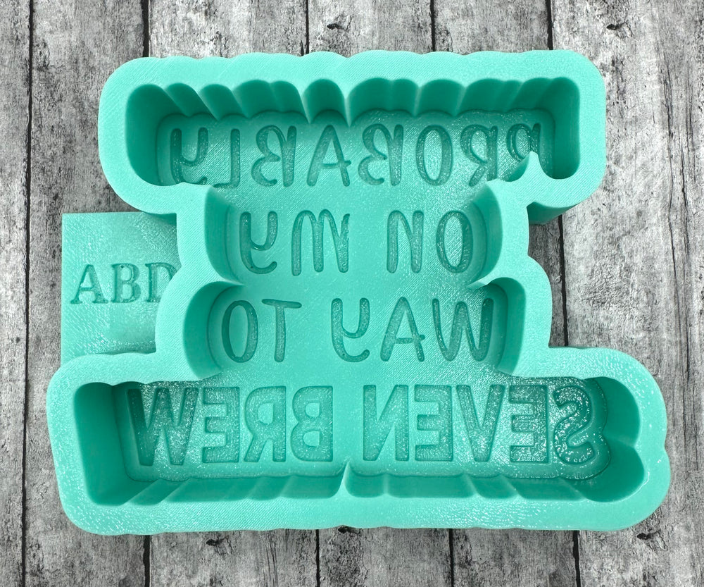 On My Way Seven Brew Freshie Silicone Mold