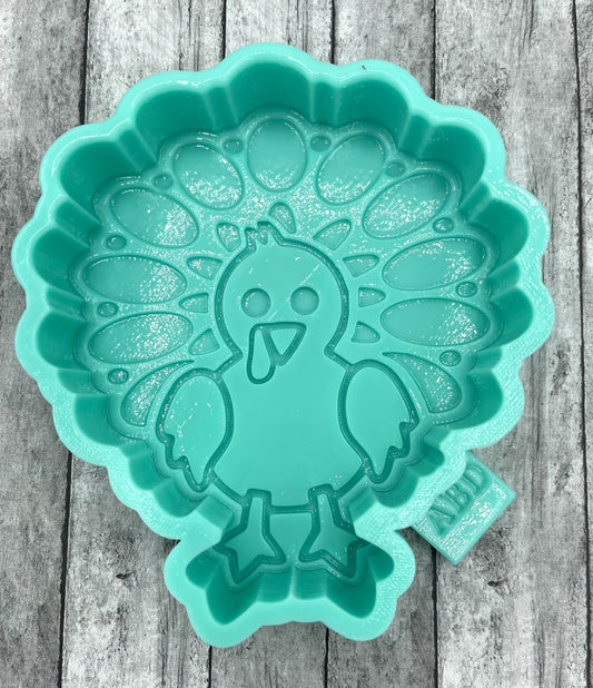 Western Concho Turkey Freshie Silicone Mold