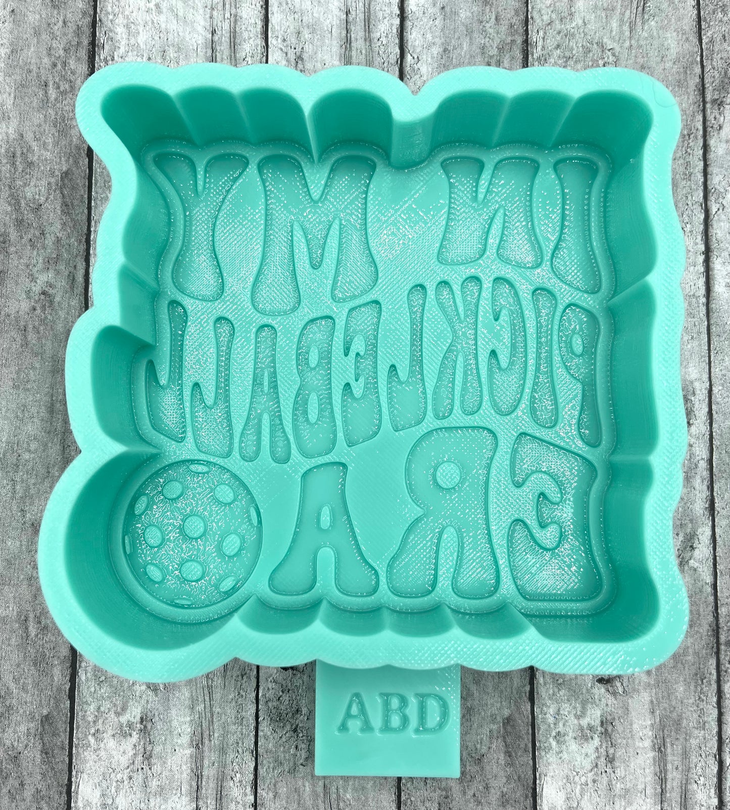 In My Pickle Ball Era Freshie Silicone Mold