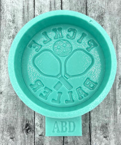 MINI Pickle Baller Round Freshie Silicone Mold