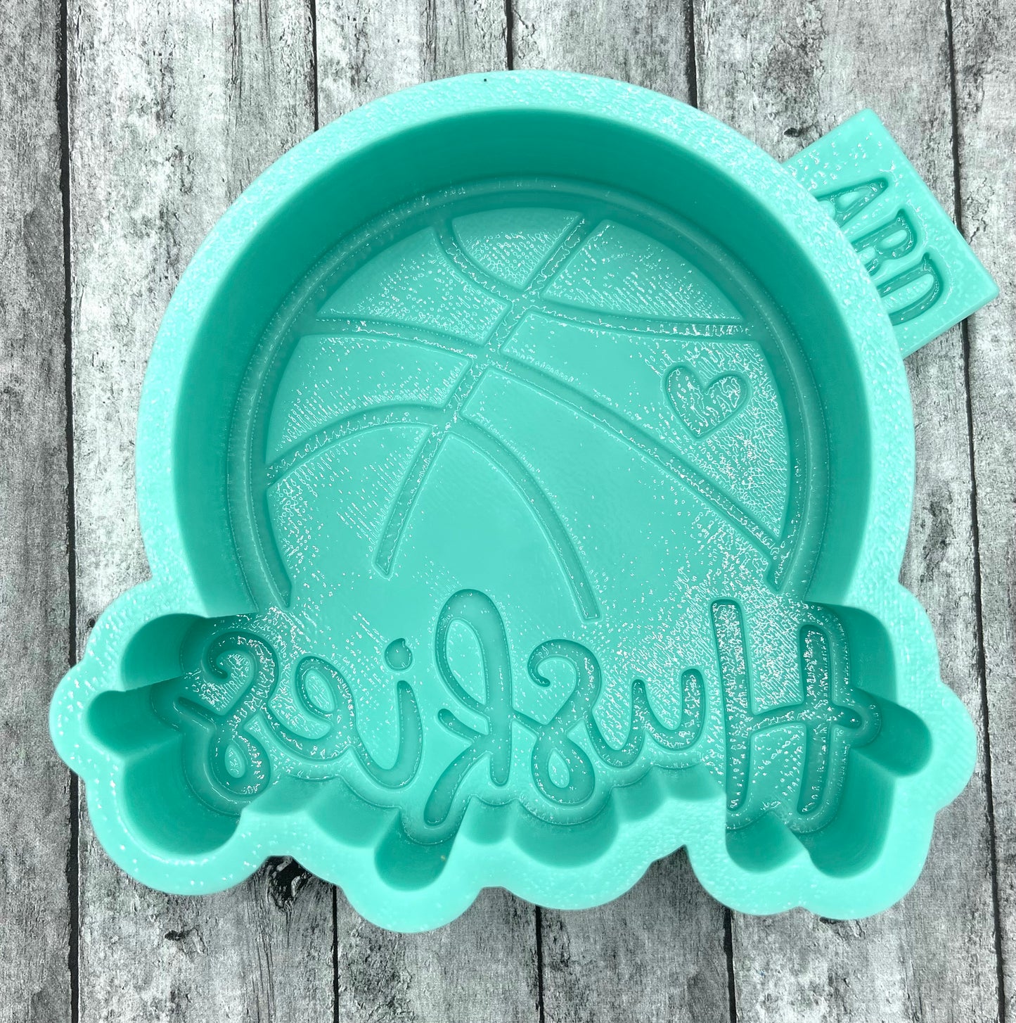 Basketball Team Names Freshie Silicone Mold