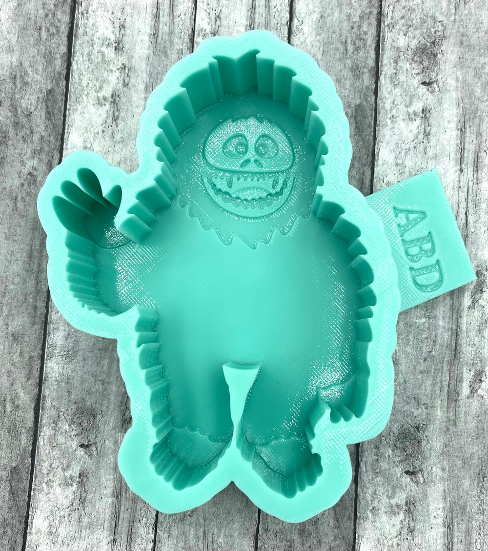 Yeti Bumble Abominable Snowman Freshie Silicone Mold