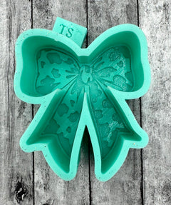 MINI Bow with Cow Print Silicone Mini Mold