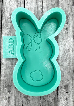 Peep with Bow & Tail Freshie Silicone Mold