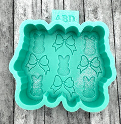 Peeps and Bows Freshie Silicone Mold