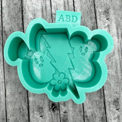Peep Lightning Bolt Mouse Freshie Silicone Mold