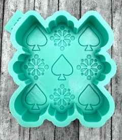 Western Conchos & Spades Freshie Silicone Mold