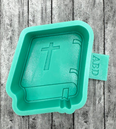 Bible with a Cross Book Freshie Silicone Mold