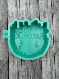 Astros Skyline Baseball Freshie Silicone Mold