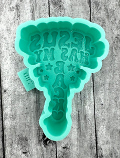 MINI Jesus Has My Back Silicone Mini Mold
