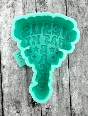 MINI Jesus Has My Back Silicone Mini Mold