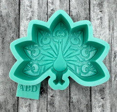 Peacock Bird Freshie Mold