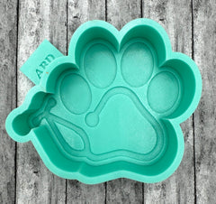 Vet Dog Paw Freshie Silicone Mold
