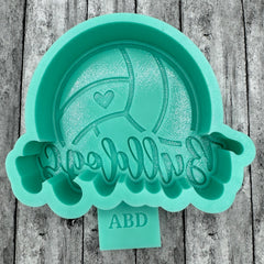 Volleyball Team Names Freshie Silicone Mold