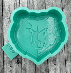 Bear Head Freshie Silicone Mold