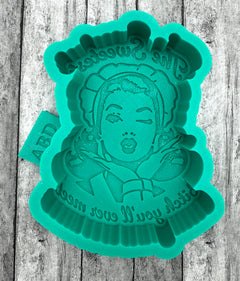 The Sweetest Bitch you'll Ever Meet Freshie Silicone Mold