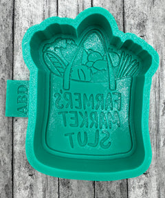 Farmer's Market Slut Freshie Silicone Mold