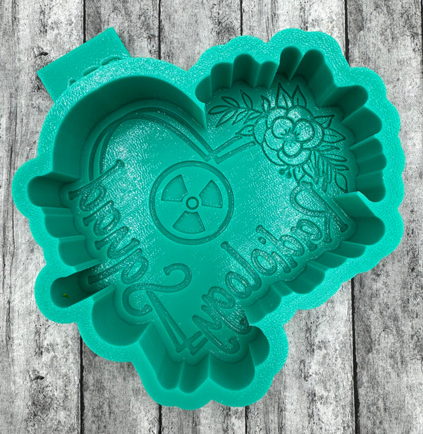 Radiology Squad with Flowers Medical Freshie Mold