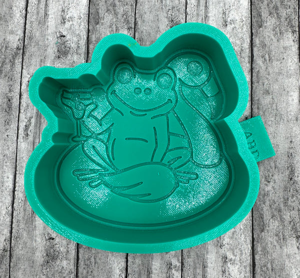 Frog on a Float Silicone Mold