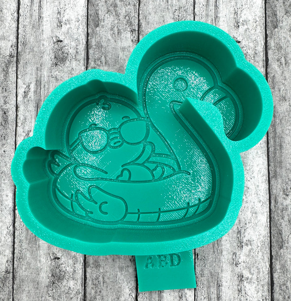 Duck on a Float Silicone Mold