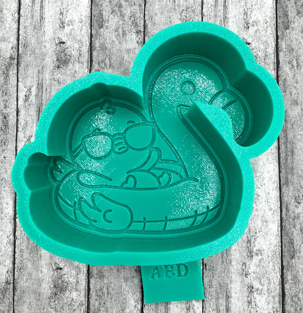 Duck on a Float Silicone Mold