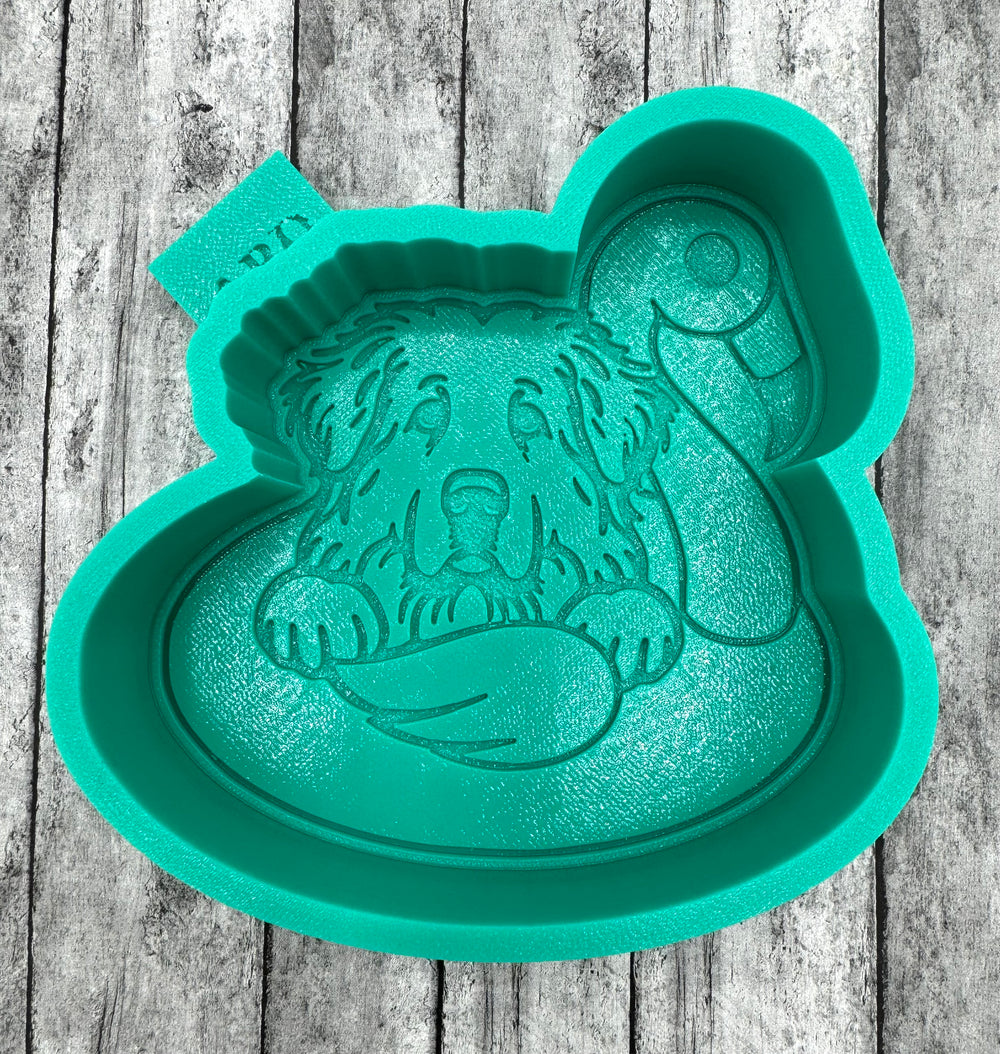 Great Pyrenees Dog on a Float Silicone Mold
